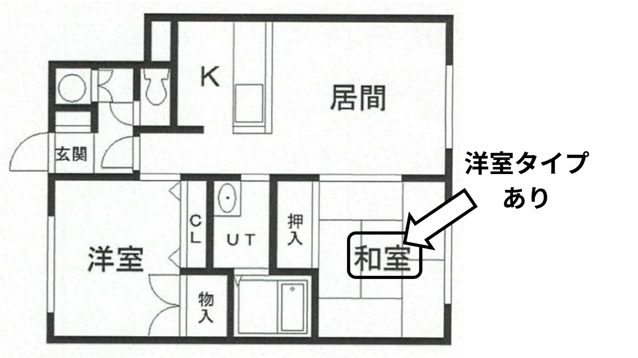 サンシャインKEIO 2LDK 間取り図